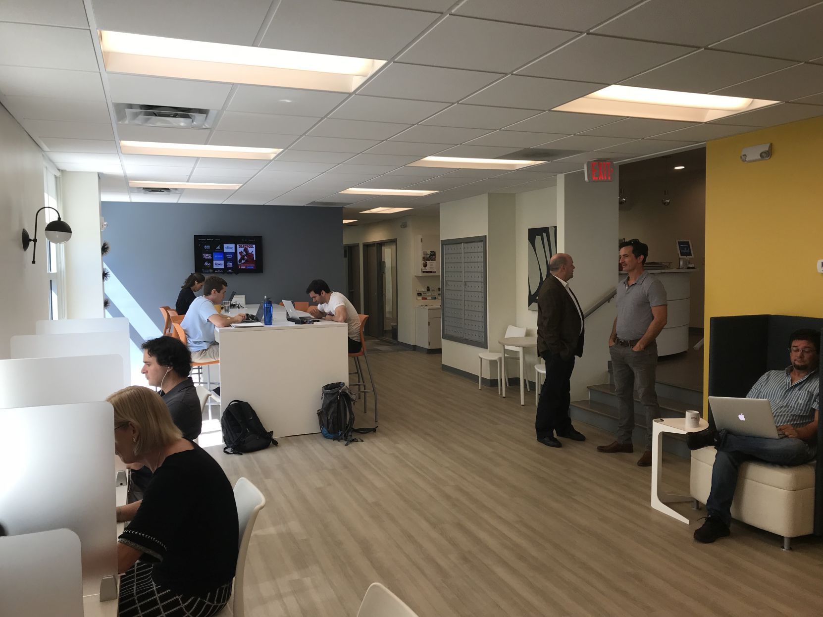 Office Evolution coworking space on King Street in downtown Charleston